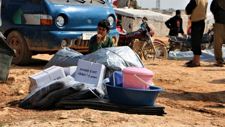 Distribution in Deir Hassan