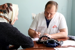 Primary health care in mobile clinics - Mariupol
