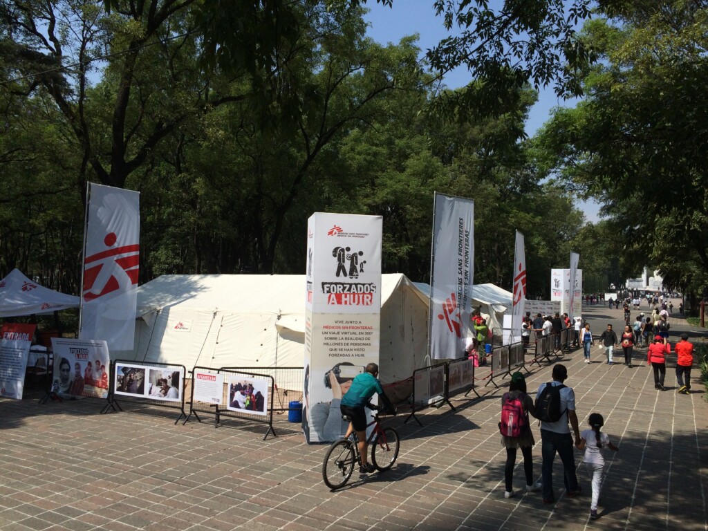 Forzados a Huir en el Bosque de Chapultepec