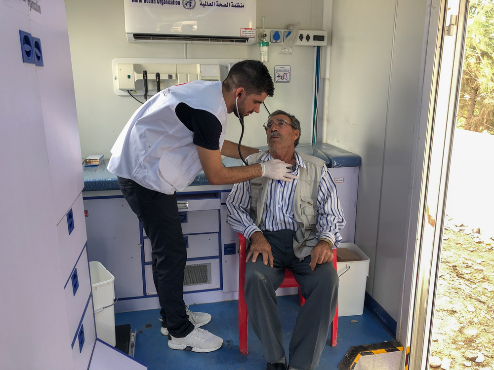 MSF mobile clinics close to the Iraqi-Syrian border