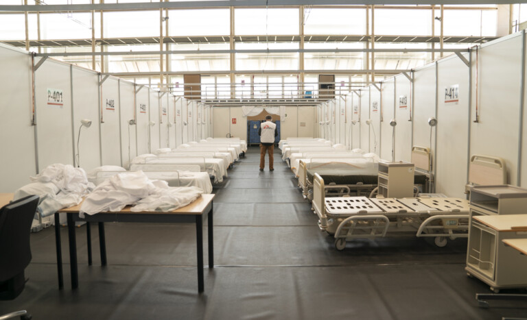 MSF in Hospital Sant Pau in Barcelona