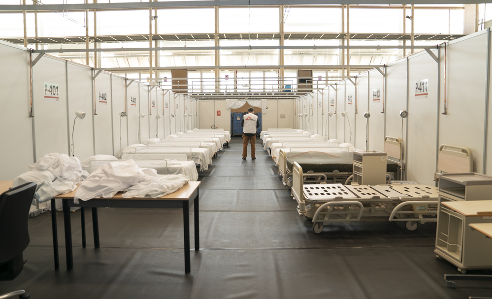 MSF in Hospital Sant Pau in Barcelona