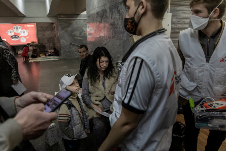 Personal s de MSF responde a la afluencia de pacientes heridos por la guerra en Ucrania