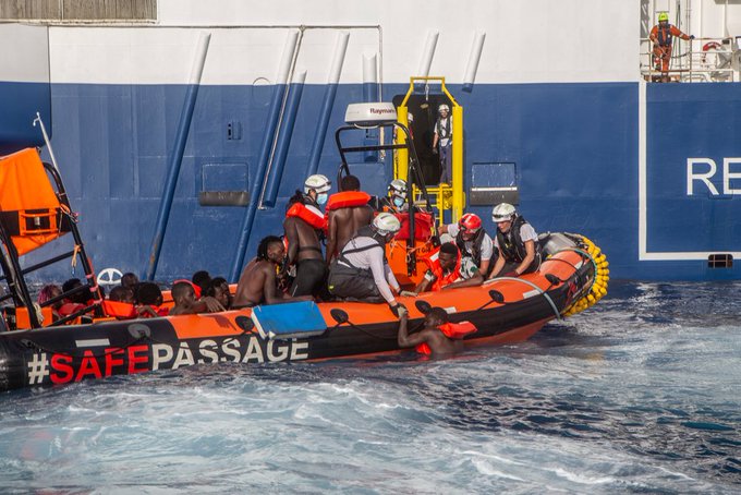 Rescate en el mar Mediterráneo. 27 de junio de 2022