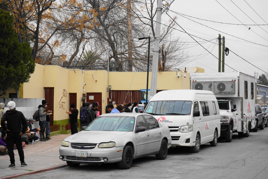 Clínica de Médicos Sin Fronteras en Piedras Negras