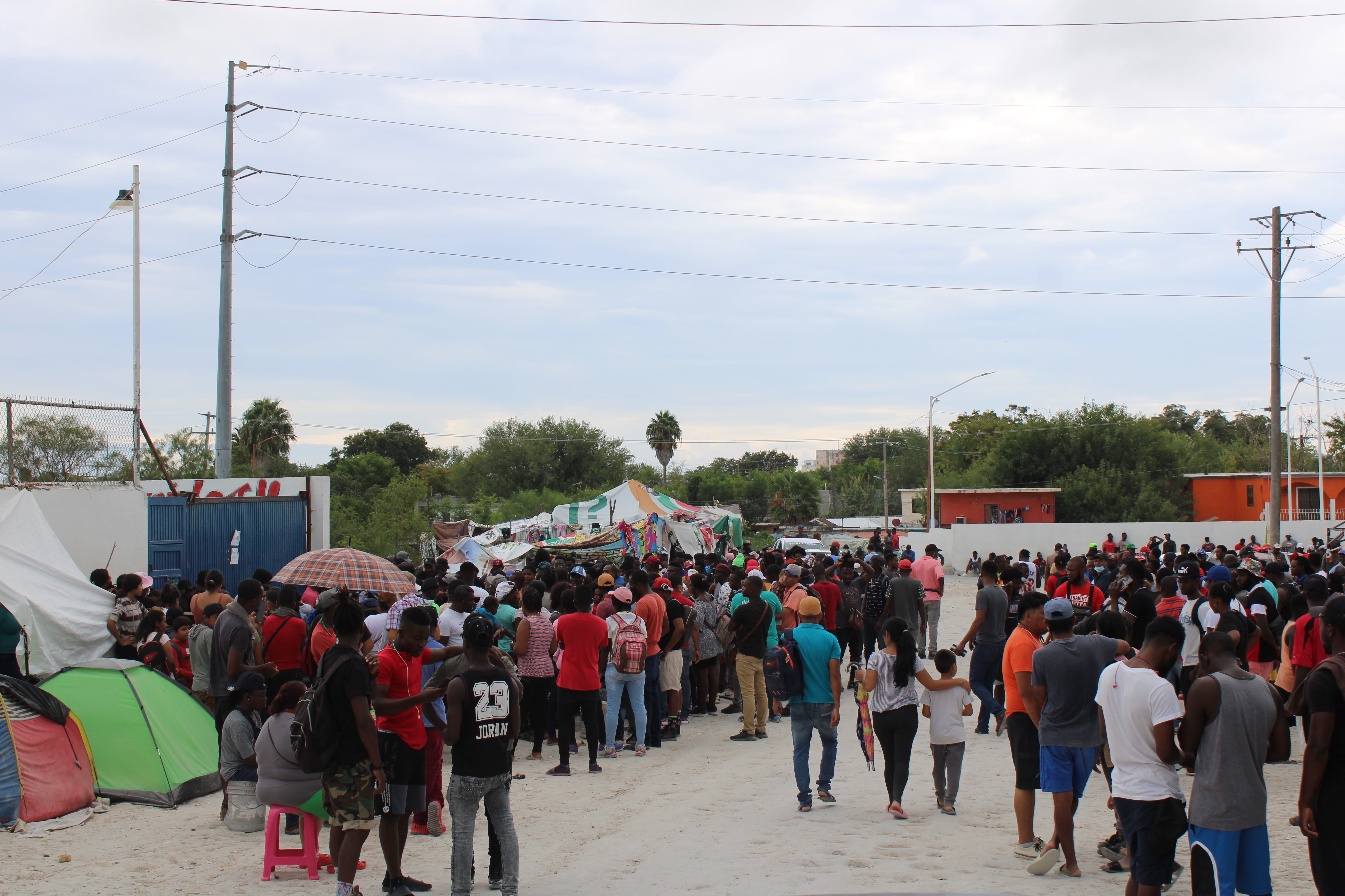 Ayuda de Médicos Sin Fronteras en Reynosa, octubre 2022