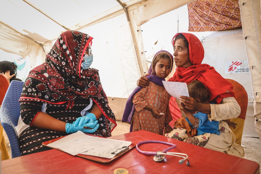 MSF responde a la emergencia por las inundaciones en Pakistán