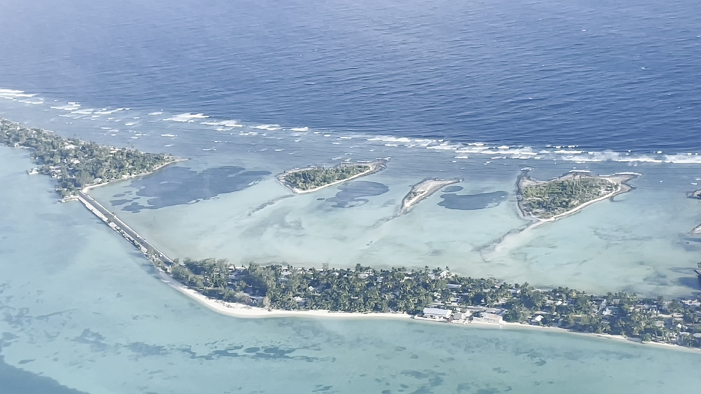 Kiribati, vista área