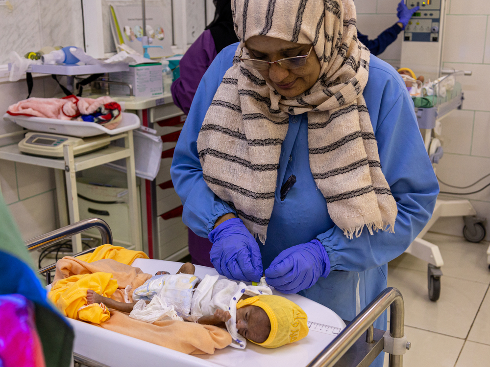 MSF y el Ministerio de Salud gestionan conjuntamente los servicios de maternidad y neonatología en el hospital de Taiz, Yemen