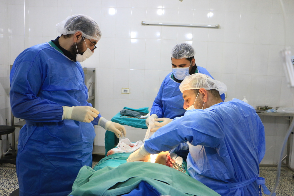 Respuesta de MSF a los terremotos a través del hospital de Atmeh