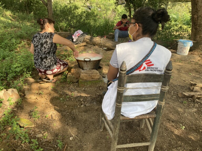 MSF en Michoacán y Guerrero
