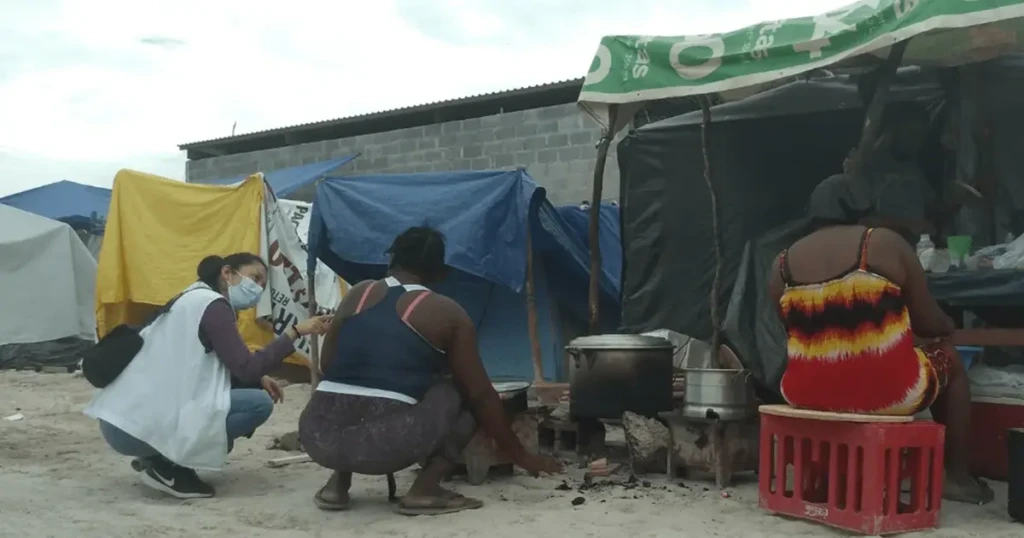 Anayeli, Flores, responsable de incidencia de MSF.