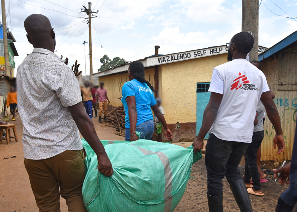 Médicos Sin Fronteras responde a las inundaciones en Mathare, Kenia