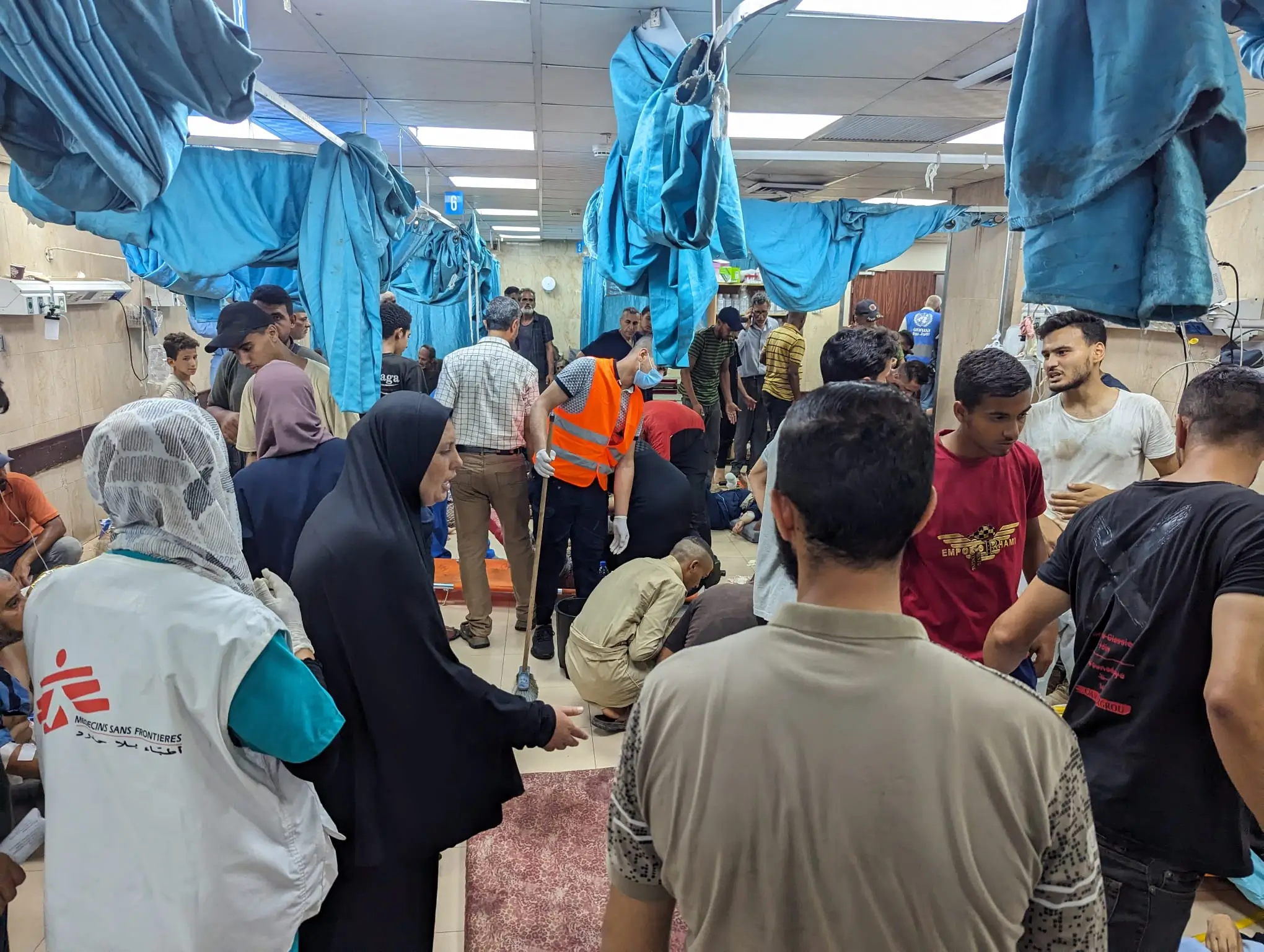 Ataque al hospitalAl-Aqsa en Gaza
