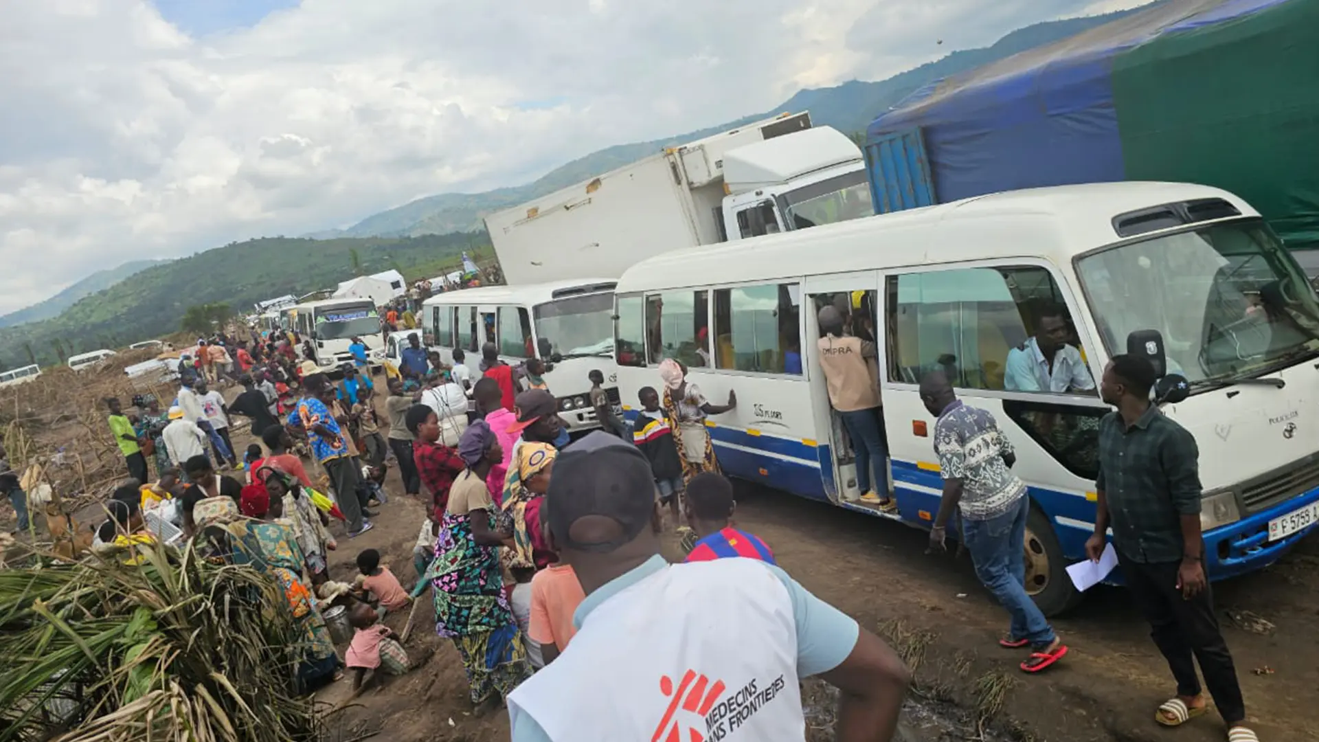 legada de personas refugiadas al campo de Busuma. Burundi, 2026.