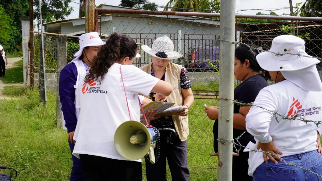 Esta campaña de vacunación se han coordinado en conjunto con personal de la Secretaría de Salud de Honduras.