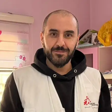 Domenico Spagnolo, psicólogo de Médicos Sin Fronteras en Líbano