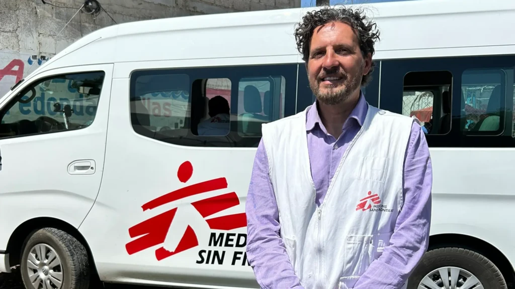 Jorge Martín, coordinador de proyecto en Chalco, Estado de México.