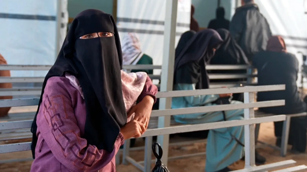 Sahar Nafez Salem, paciente de MSF.