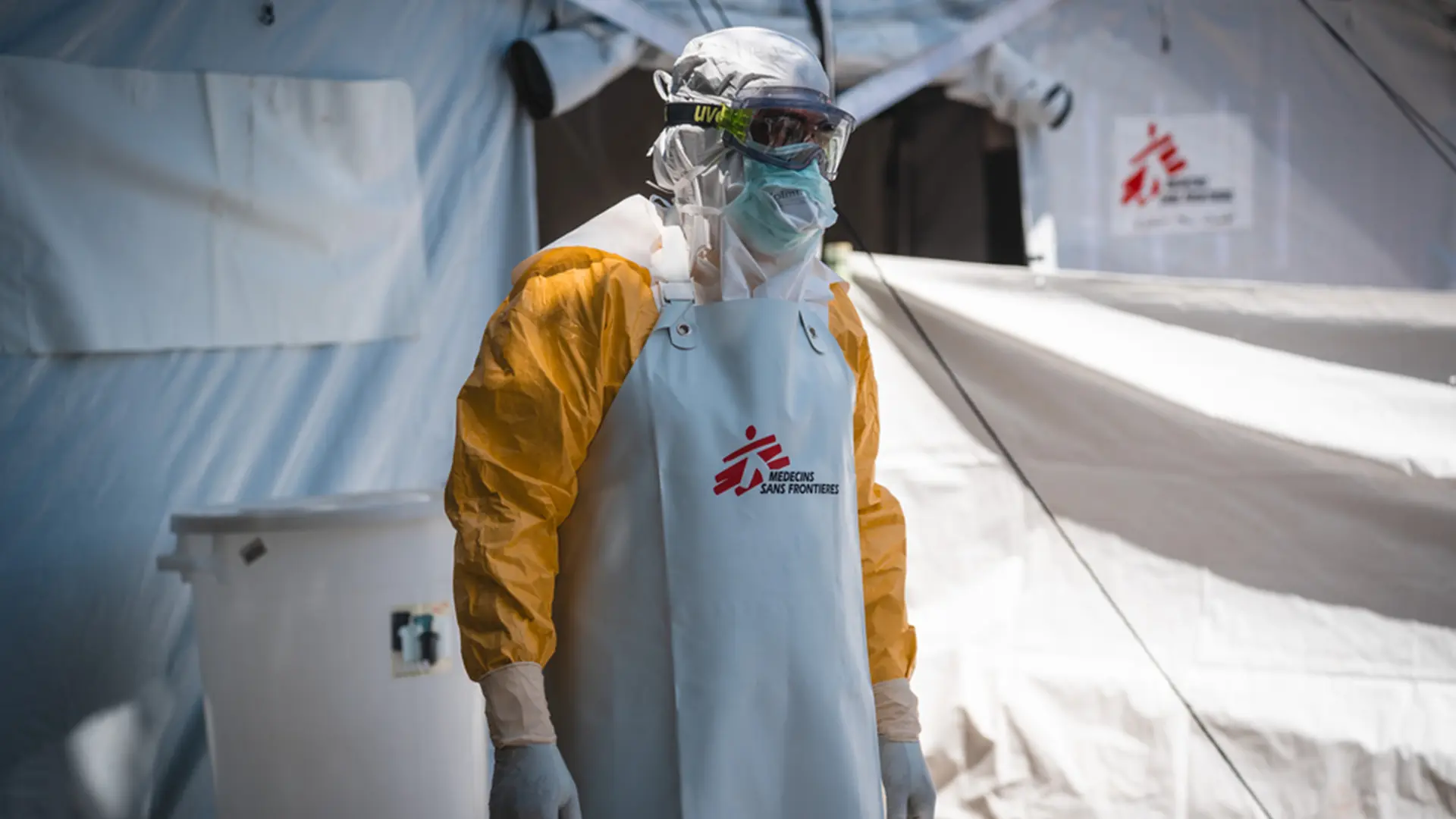 El personal de MSF está siendo formado en la sede de Bruselas antes de su despliegue en contextos relacionados con la enfermedad del Ébola.