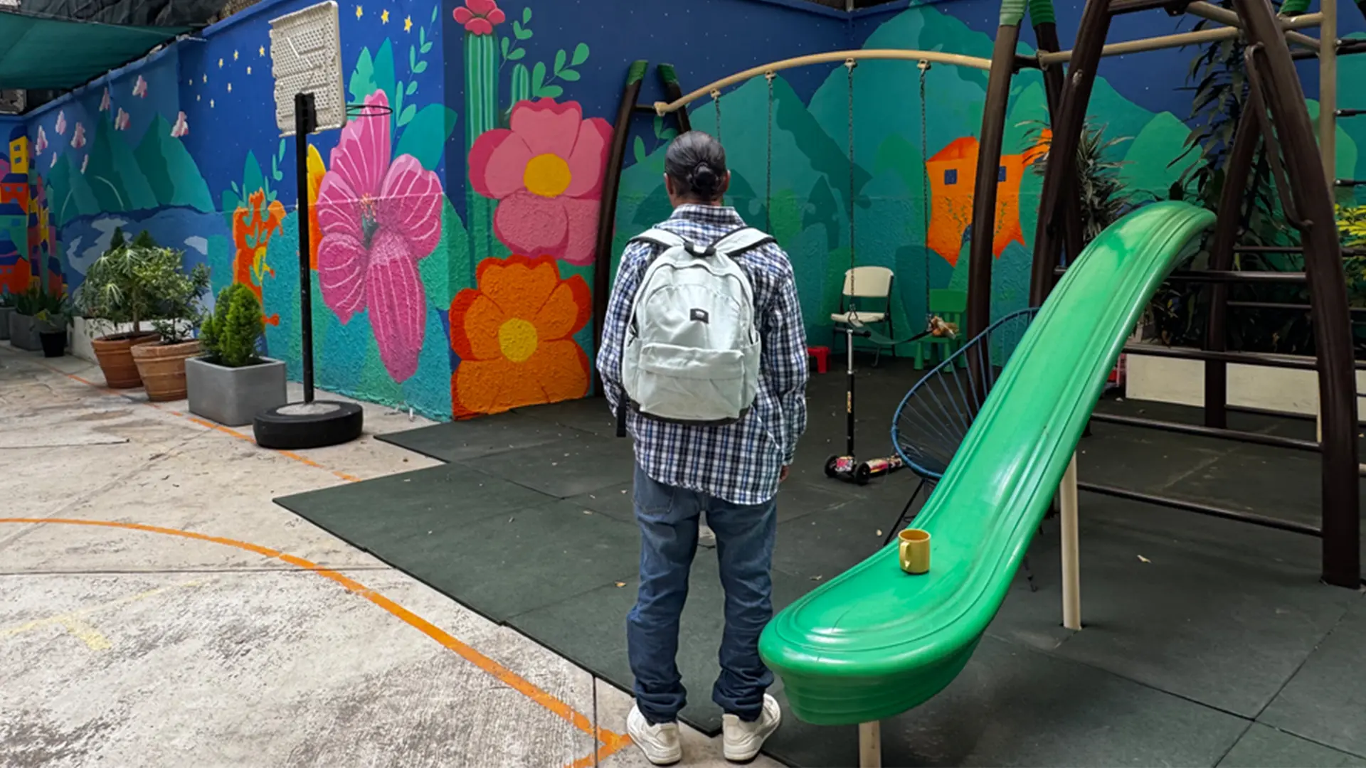 Gerardo, paciente del CAI, ha sido referido a un centro de tratamiento de adicciones con visión holística por el equipo MSF.