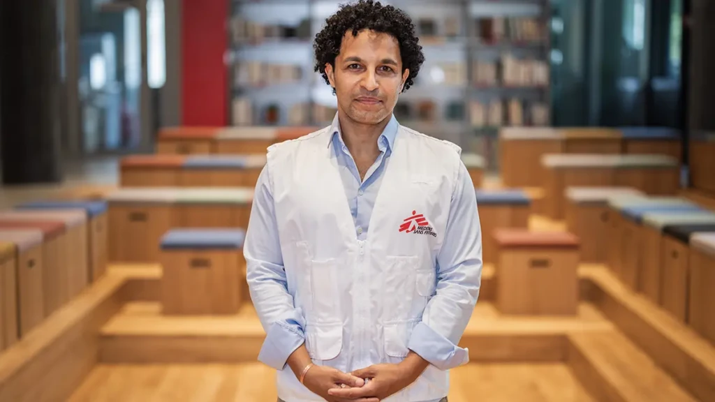 Javid Abdelmoneim, presidente internacional de MSF.