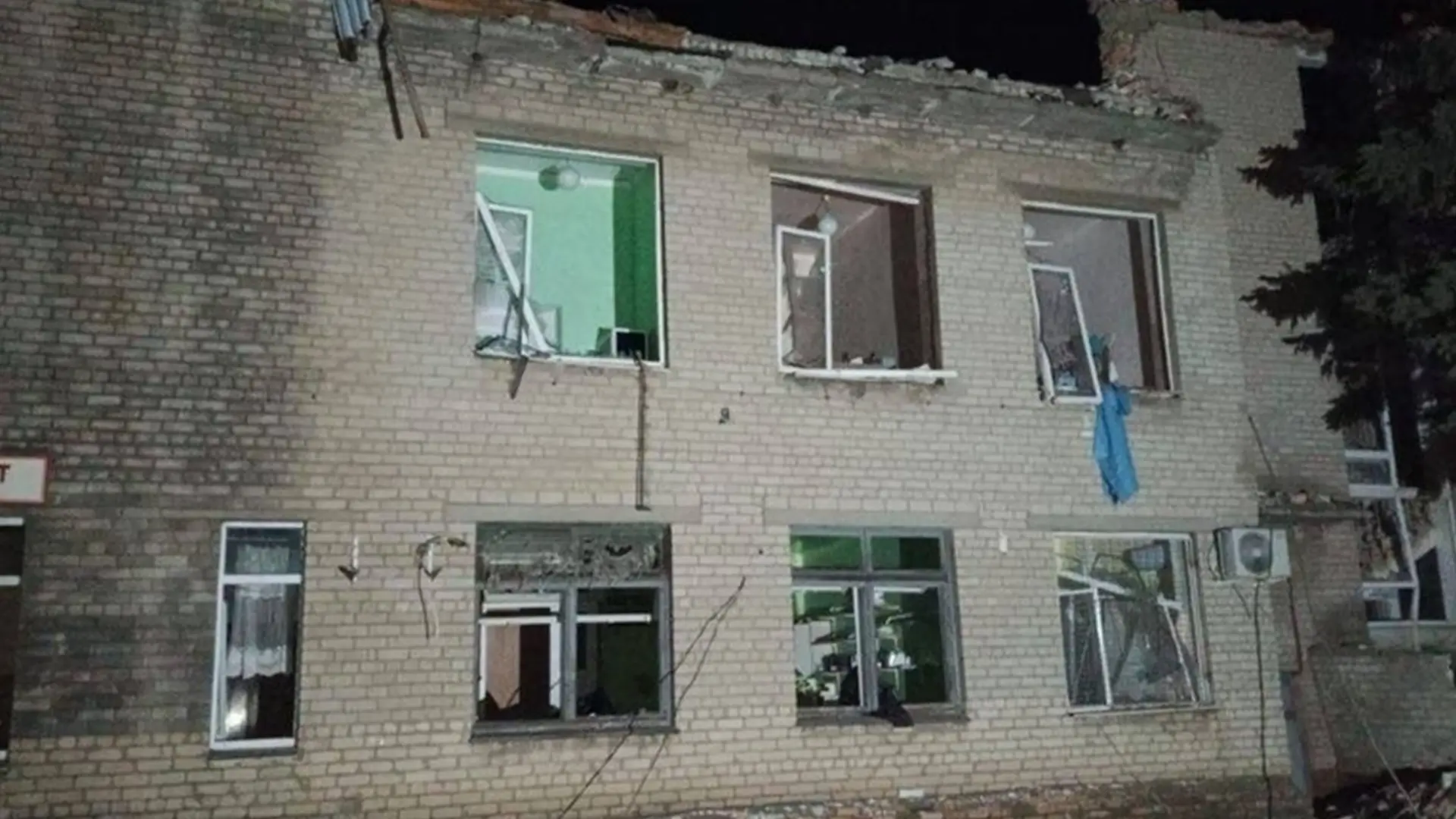 Ataque al Hospital Pokrovske, Ucrania, diciembre de 2025.