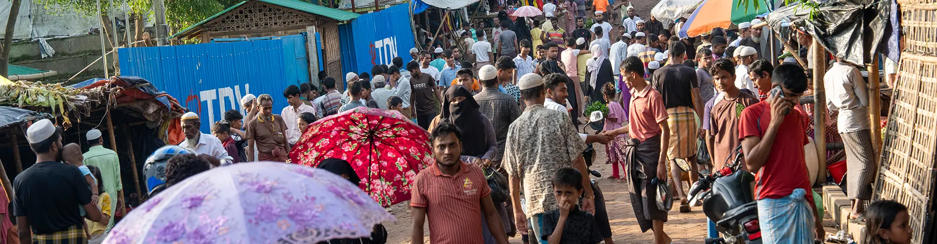 Rohingyas en Bangladesh.