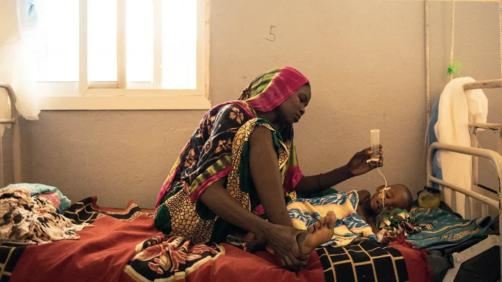 Respuesta a las altas tasas de desnutrición en la provincia de Salamat, Chad.