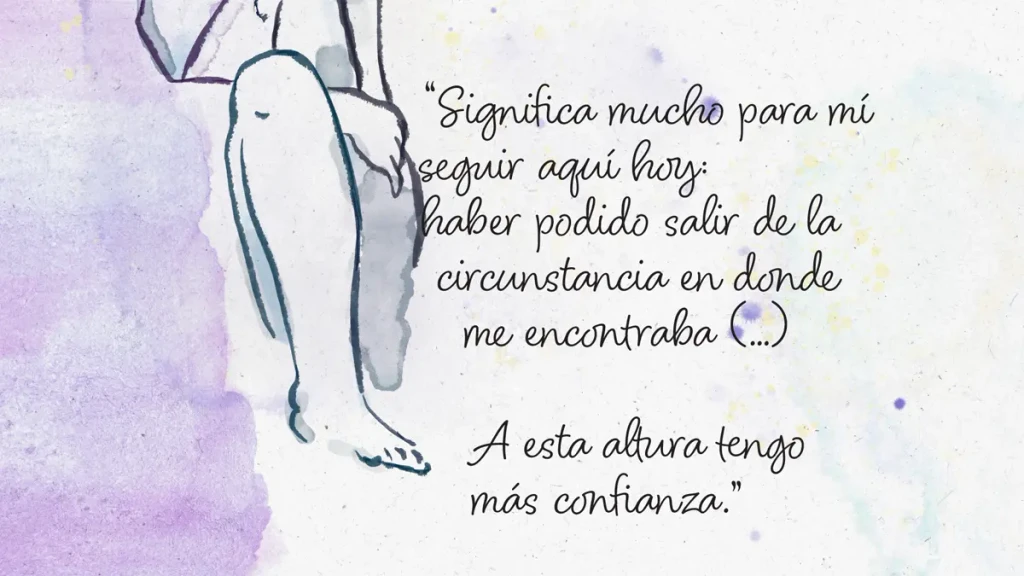 El trauma habla a través del cuerpo. Animación de MSF.