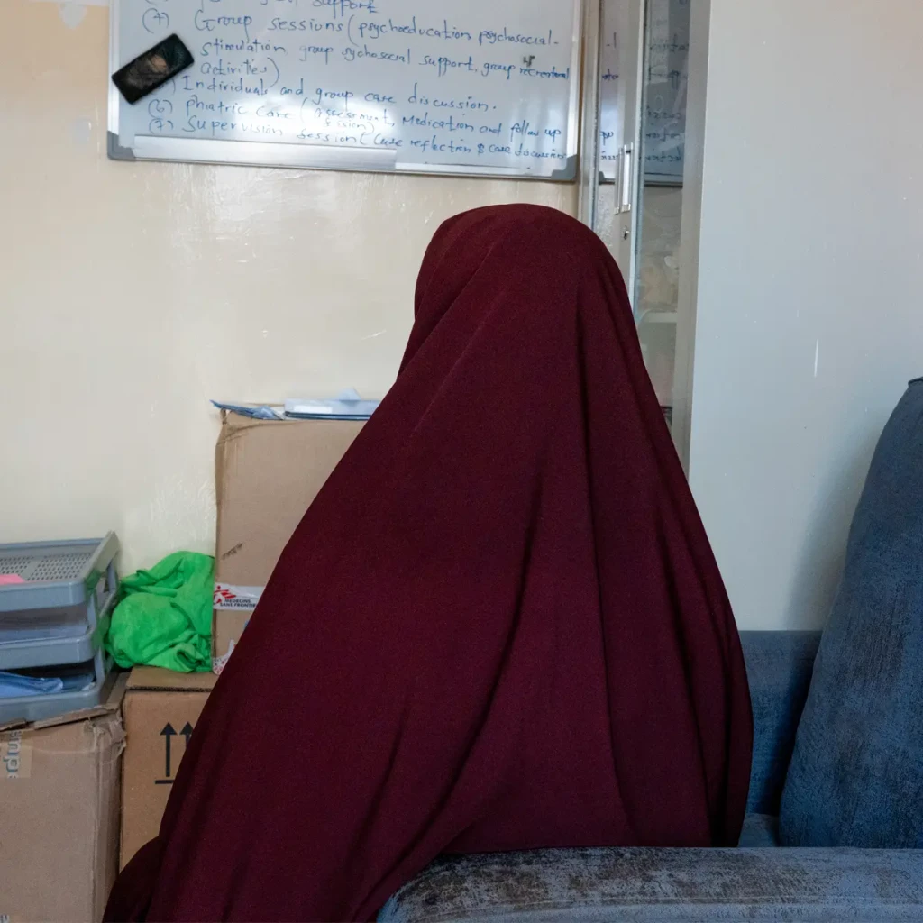 Fatuma, paciente de MSF en Somalia.
© Yahya Mohammed/MSF