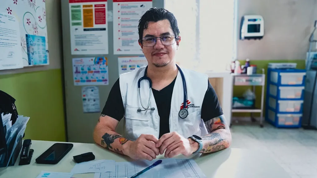 Rodolfo Bulnes, médico en Honduras.