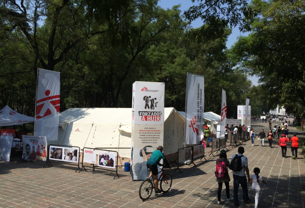 Forzados a Huir en el Bosque de Chapultepec