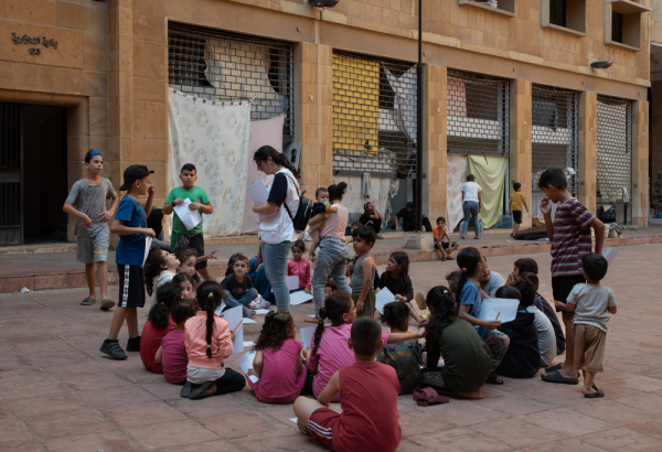 En Beirut, Médicos Sin Fronteras trabaja para ayudar a las personas afectadas por la guerra en Líbano.