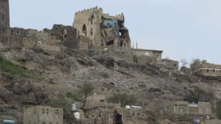 Destruction in Ad Dhale - Yemen