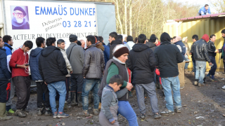 Refugees in DunKirk, France