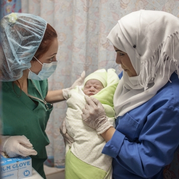 MSF's delivery services at the Birth centre, Rafik Hariri University Hospital Campus,